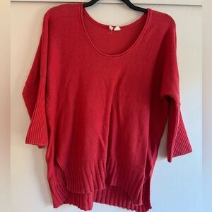 Orange Moth by Anthropologie Oversized Sweater